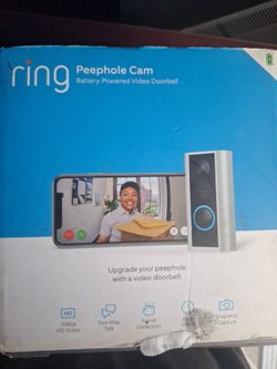Ring Camera Home Peephole BRAND NEW 