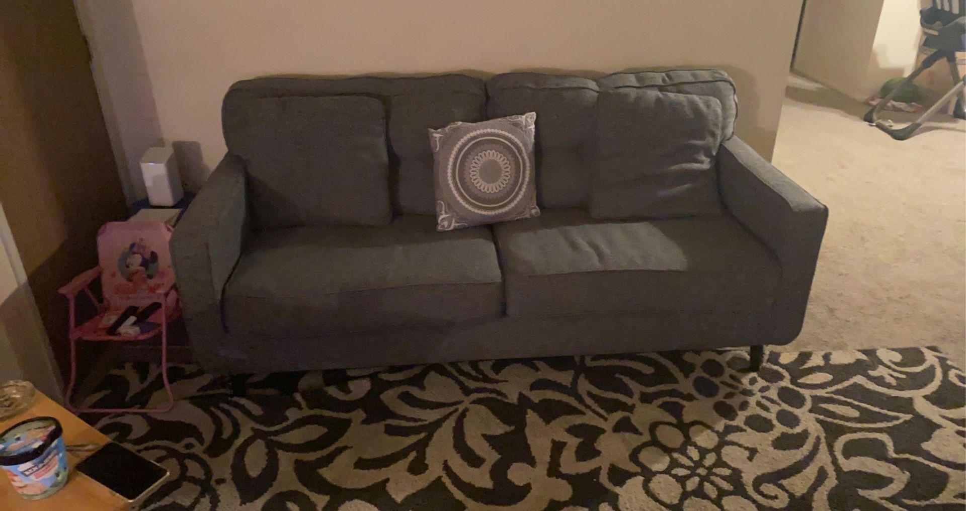 Sofa And Loveseat Chaise With Coffee Table And 2 End Tables (Ashley Home Store)