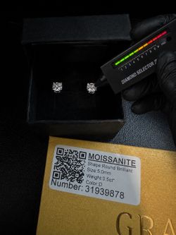 VVS1 Moissanite Earrings