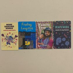 Yoto Card Lot! 6 Total 