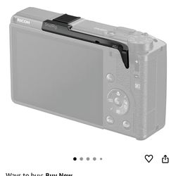 Smallrig thumb grip with hot shoe cover for RICOH GR IV