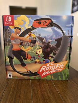Nintendo Switch Ring Fit Adventure – Complete Set – $50