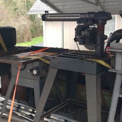 Two Table Saws & One Radial Arm Saw $100 Each