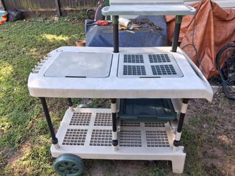 Big portable cart cash only