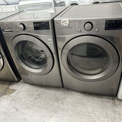 LG Front Load Washer And Gas Dryer
