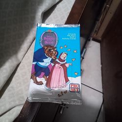 Unopened Beauty And The Beast (1992)Trading Cards 