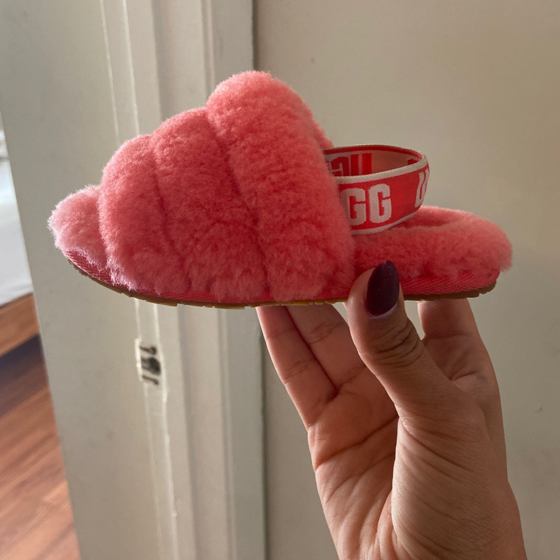 toddler “fluff yeah” Ugg slippers