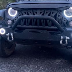 Metal Front Bumper ( Off A 2016 Jeep wrangler ) 