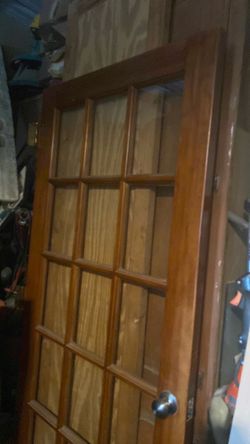 Puerta de madera para interior  36x 80 $100.00
