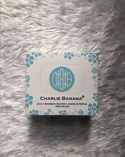 Charlie banana cloth diapers liners