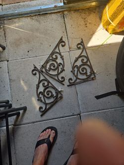 Wroth Iron Book Shelving 