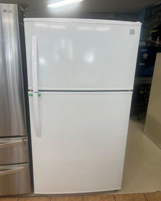 KENMORE TOP MOUNT REFRIGERATOR 18 CB FT APARTMENT SIZE OPEN BOX For