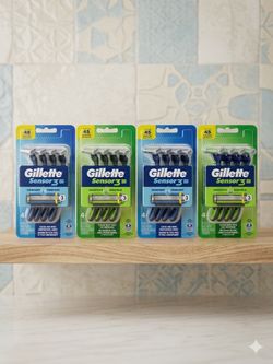 Gillette Sensor3 Disposable Razors – 4 Packs