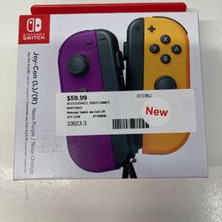 Nintendo Switch Joy-Con (L)/(R) Neon Purple/Orange