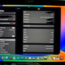 iPad 12.9 Pro 5th Gen 