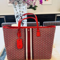 Tory Burch T Monogram Tote
