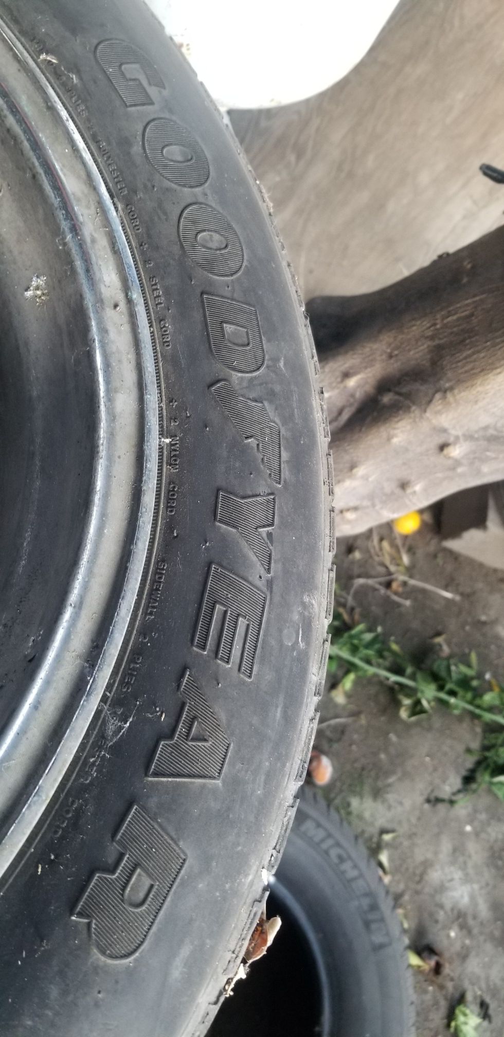 Good year tires with rims