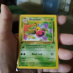 1995 WEEPINGBELL, POKEMON CARD, $5.99  PICK ⛏️ UP ONLY