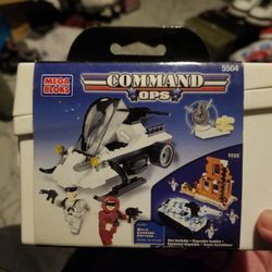 Mega Bloks #5504 Command Ops Whitewash 120 Pieces