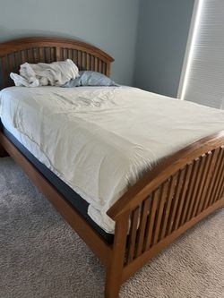Queen Bed Frame Mattress And Boxspring