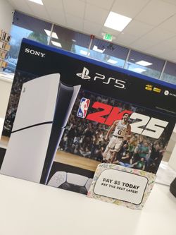 LIMITED STOCK 🔥 Sony Playstation -  PS5 Slim & PS5 Pro  - Gaming Console– Take It Home for Just $5 Down! 🎮
