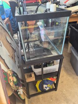 Aquarium / Tank, 40 Gal, w Stand