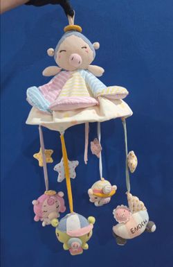 Bedtime Originals Baby Crib Mobile Plush 25" long - no mobile holder