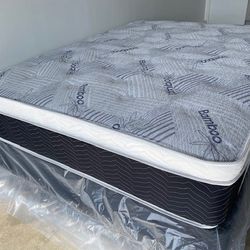 Full Euro Bamboo Pillow Top Mattress!!