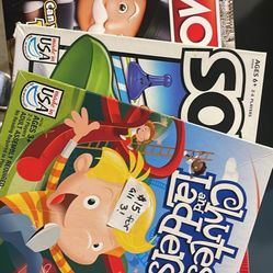 Chutes & Ladders, Sorry!, Monopoly Kids Games Bundle