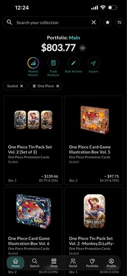 One piece collection