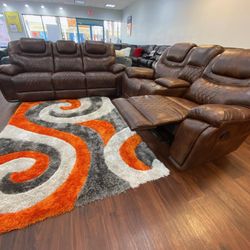 SOFA AND LOVESEAT SET JUST $1299!!! ADD THE RECLINER CHAIR FOR $299!!! JUST $50 DOWN AND 90 DAYS TO PAY!!! SAME DAY DELIVERY!!!