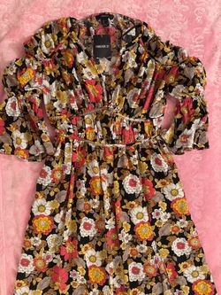 Long floral dress
