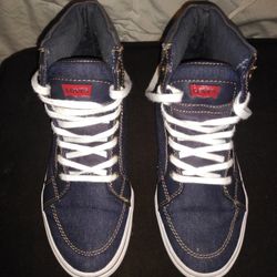 Levi Denim High-Tops Boys Size 3