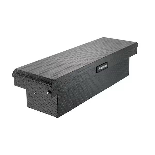 Husky 71 in. Graphite Aluminum Full Size Crossover Truck Tool Box