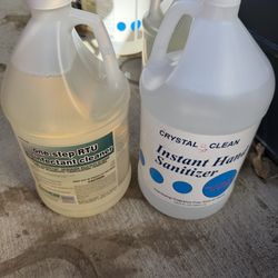 Hand Sanitizer And Disinfectant Cleaner 