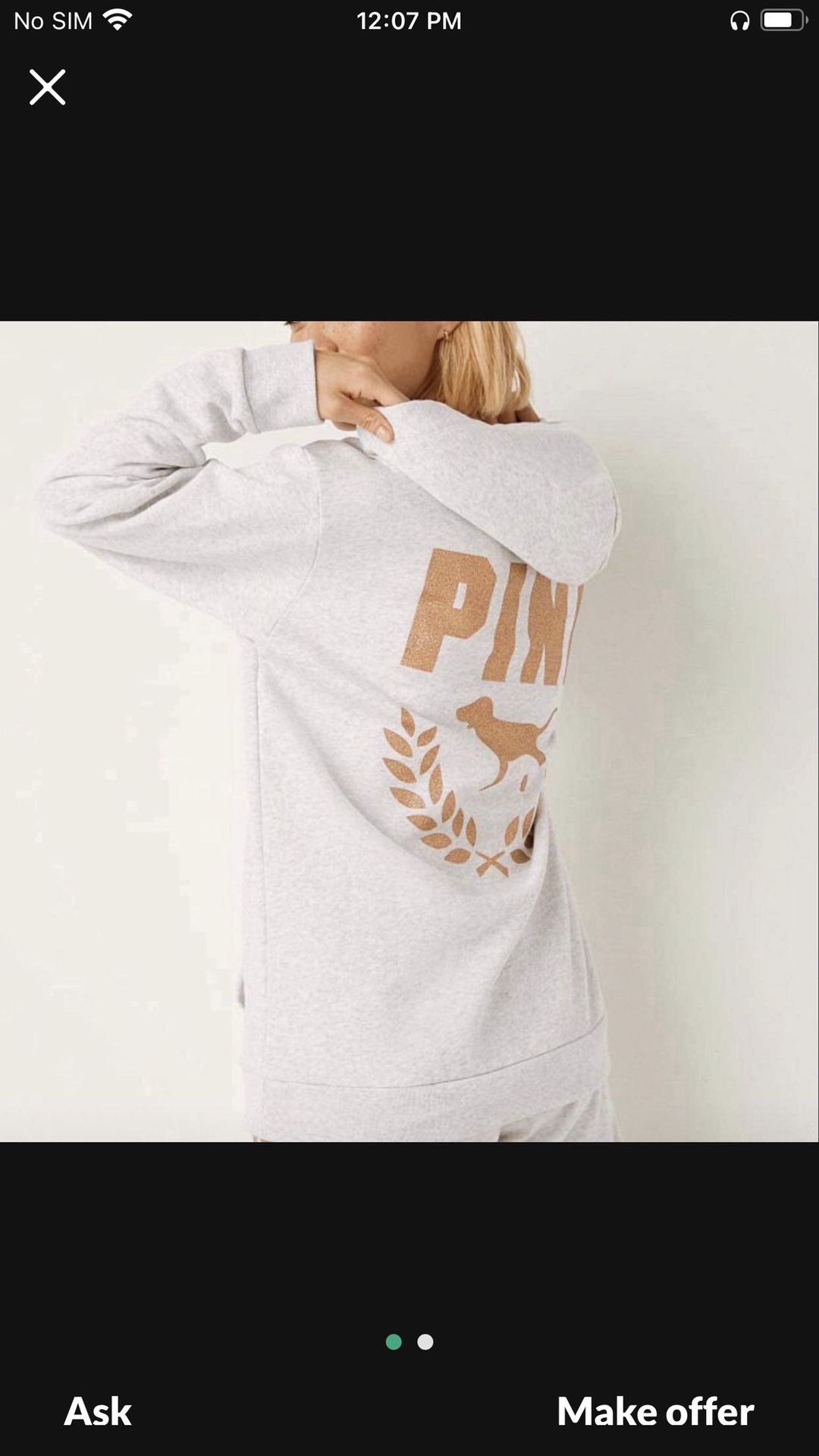 Pink Sweater Size X-Large