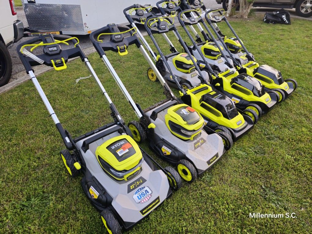 Ryobi Equipment Lawnmowers 40V - 18v