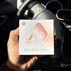 Beats Studio Buds + True Wireless Bluetooth Noise Cancelling Earbuds - Cosmic Pink