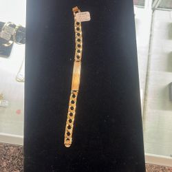14k Id Cuban Bracelet 