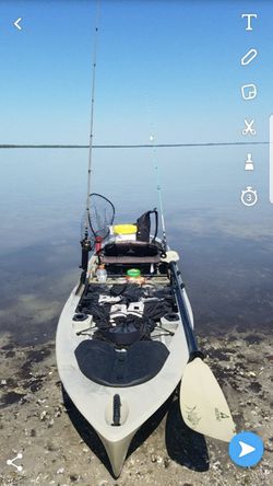 Ascend 128t Fishing Kayak + Accessories for Sale in Cutler Bay, FL