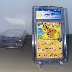 Pikachu Pokemon Center 20th Anniversary CGC 10