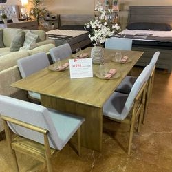 Dining Set Table With 6 Chairs