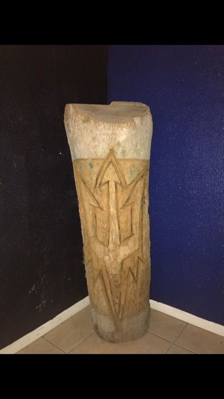 Sun Devil Engraved Tree Stump For Sale In Scottsdale Az Offerup