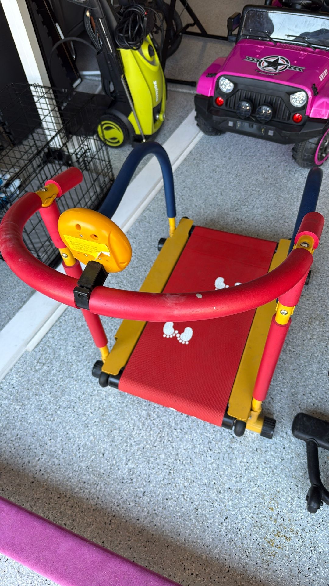 Kids Treadmill Workout Equipment - Indoor Toddler Gym, Toddler Treadmills for Home