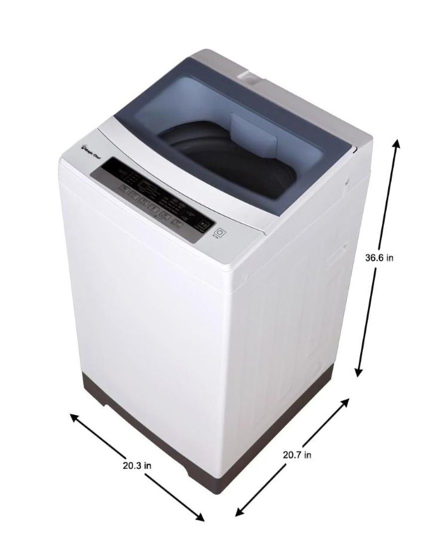 Magic Chef
17cu Portable Compact Top Load /asherinWhite StoreSKU# 1007-514-927