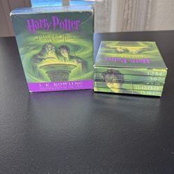 Harry Potter CD Audiobooks (2 Total) – J.K. Rowling, Jim Dale
