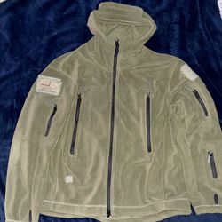 Men’s US Army  USA Patch Zip Up Hoodie (Men’s Size Medium)