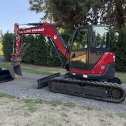 2021 Yanmar VIO80 Mini Excavator - 2 Buckets - 1,233 Hours