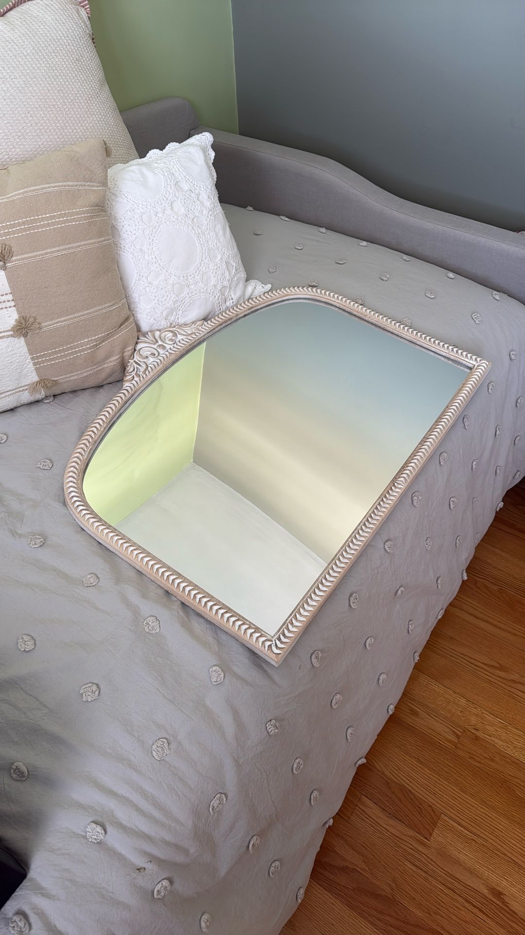 Vintage Wooden Mirror