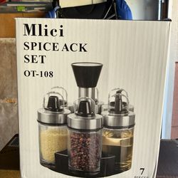 Kitchen spice rack set